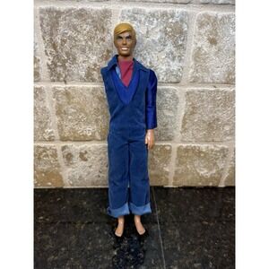 1968 Vintage Ken Barbie Doll Mattel Inc. Made in Hong Kong Blonde Arm Missing